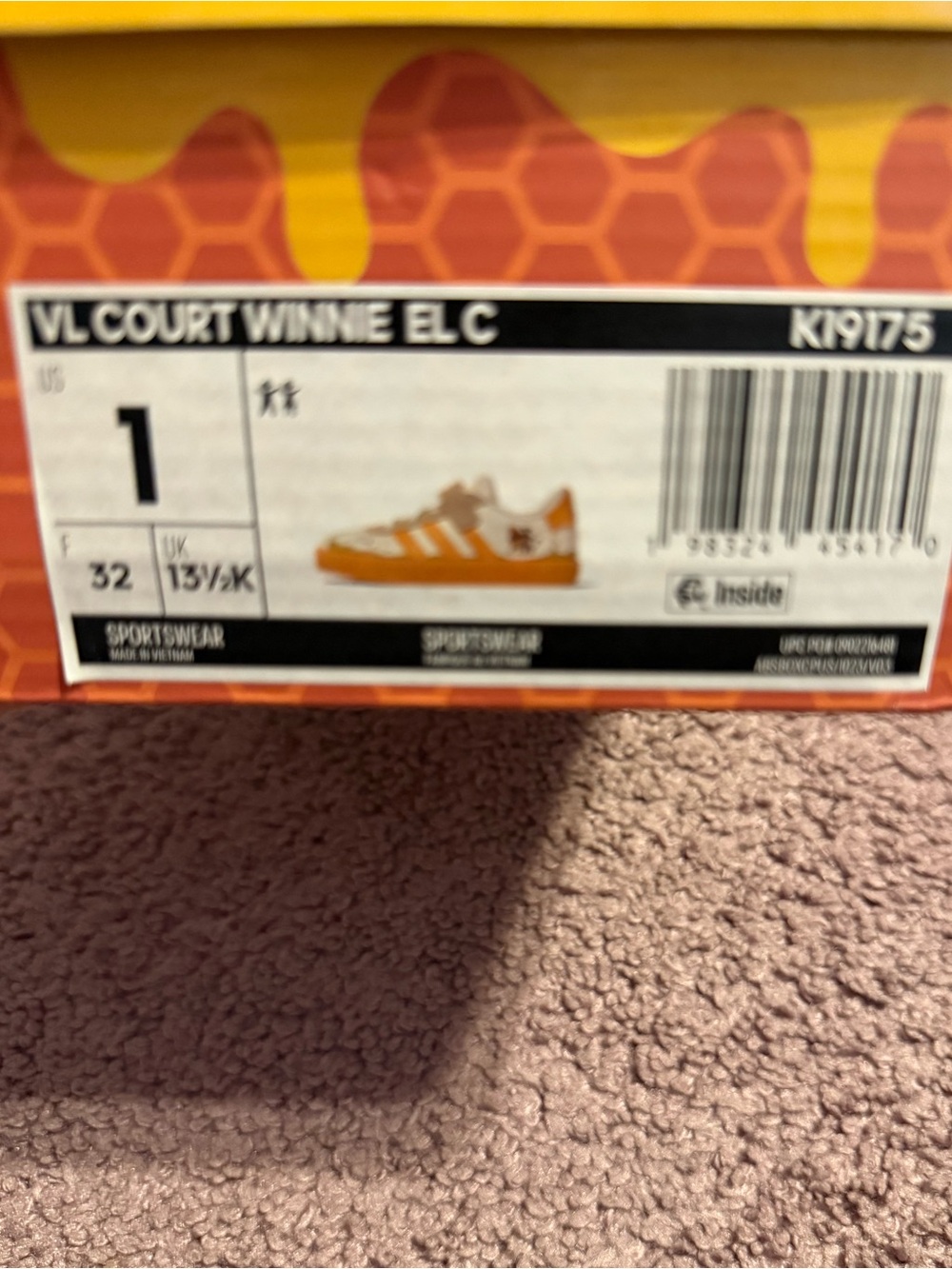Adidas LITTLE KID VL COURT 3.0 SNEAKER Disney - Picture 2 of 9